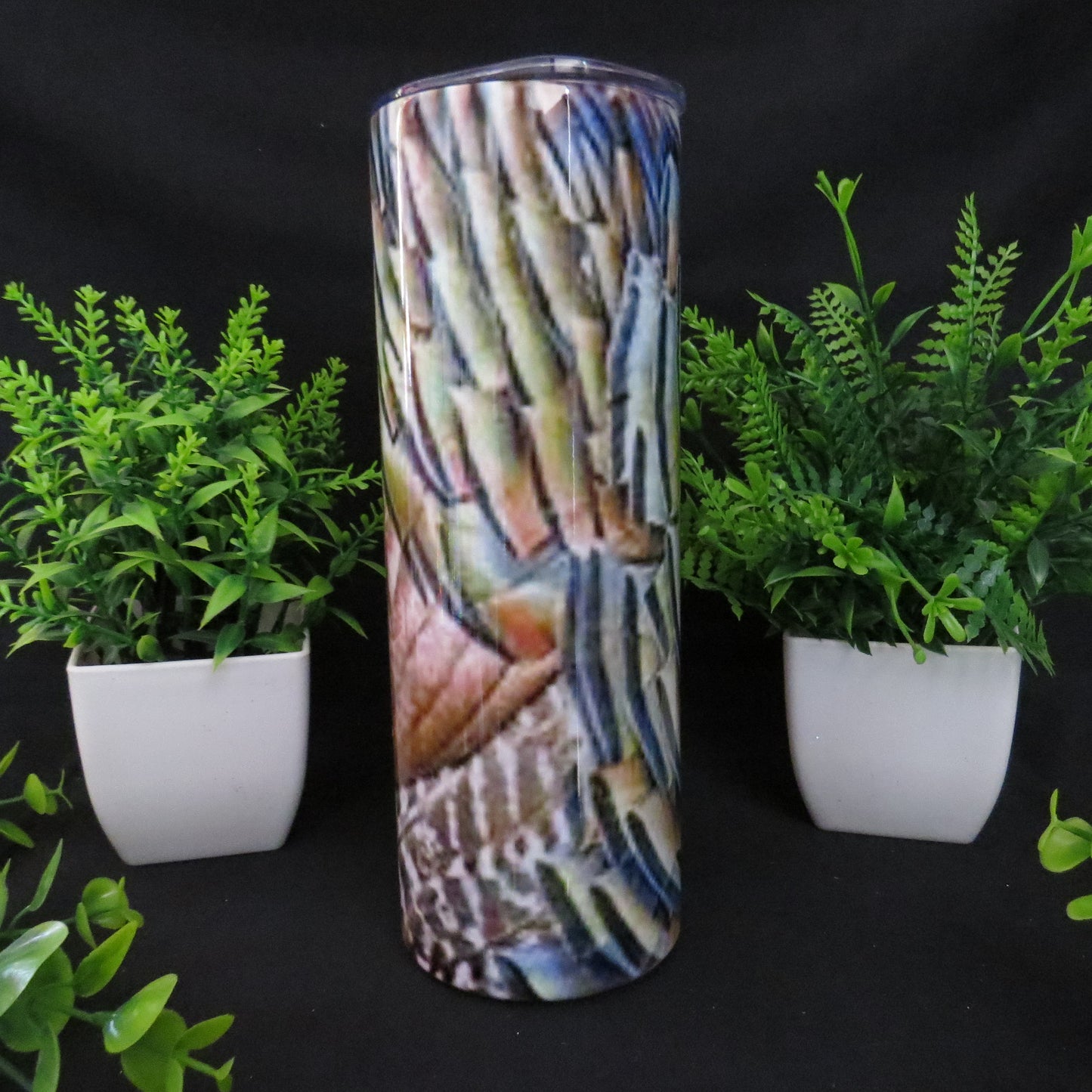 Turkey Hen Feathers 20oz. Tumbler