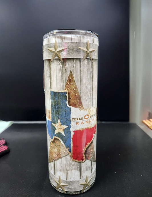 20 oz. Barnwood Texas Divide Ranch Tumbler